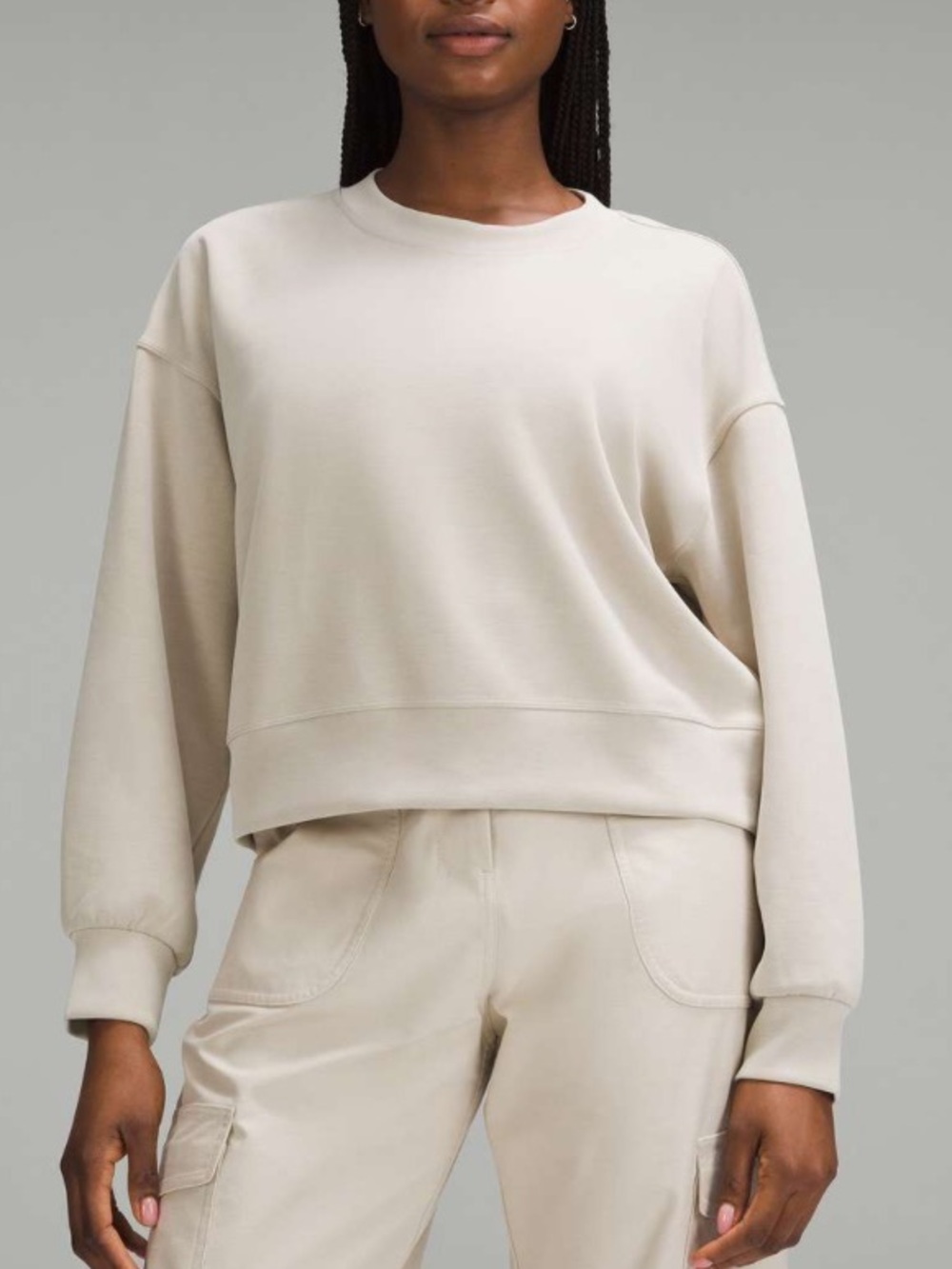Lululemon Softstreme Perfectly Oversized Cropped Crew 4